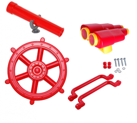 set 4in1 red